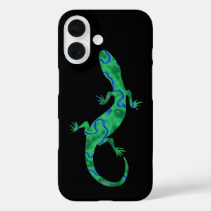 Green Gecko iPhone 16 Case