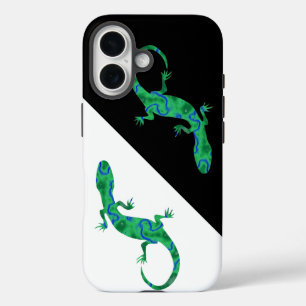 Green Gecko iPhone 16 Case