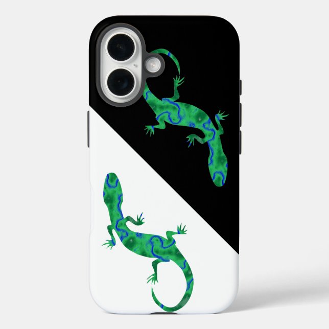 Green Gecko Case-Mate iPhone Case (Back)