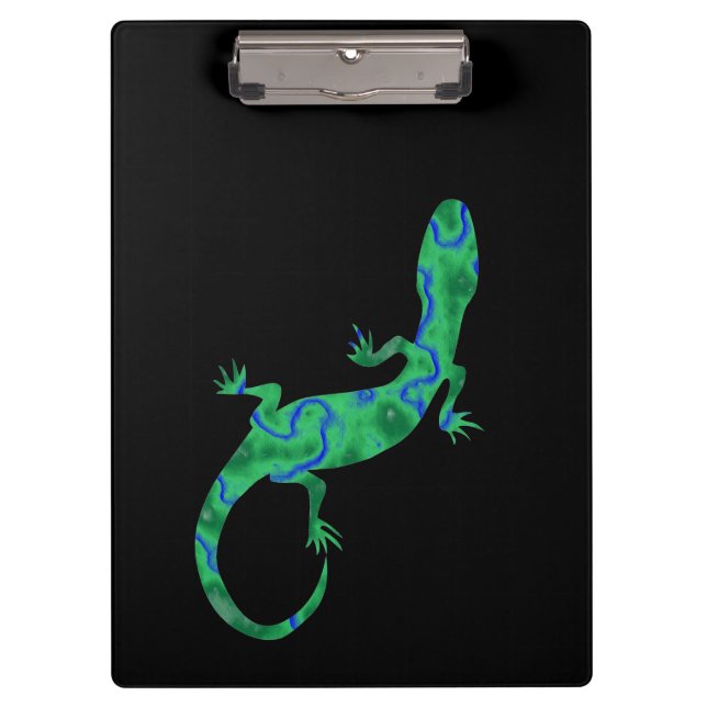 Green Gecko Clipboard (Front)