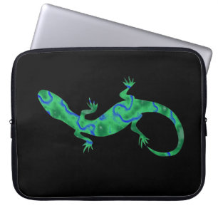 Green Gecko Laptop Sleeve