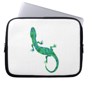 Green Gecko Laptop Sleeve
