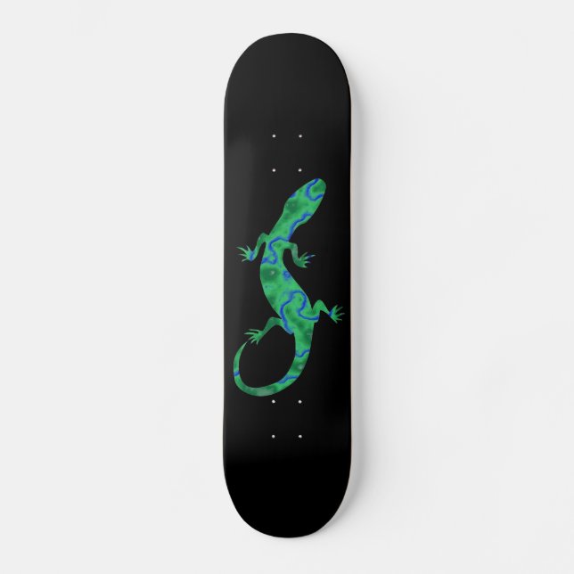 Green Gecko Skateboard (Front)
