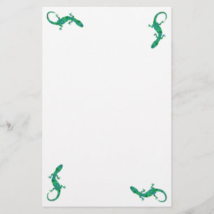Green Gecko Stationery