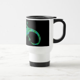 Green Gecko Travel Mug