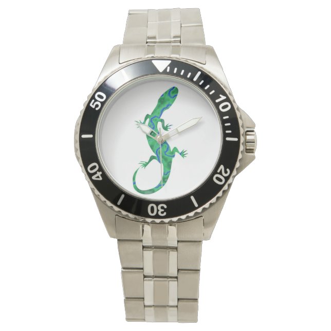 Green Gecko Watch (Front)