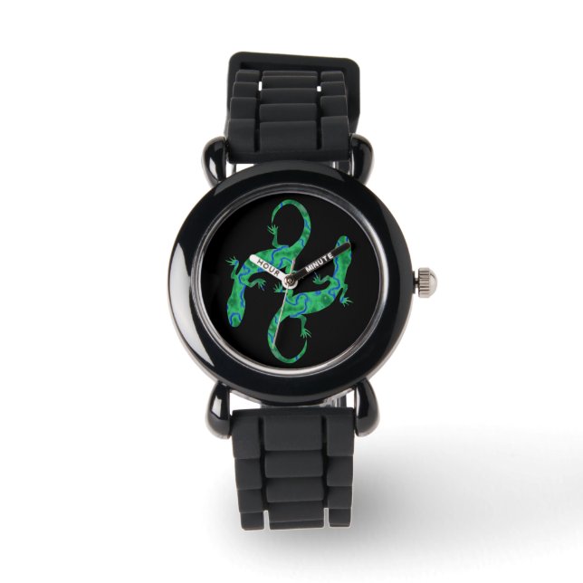 Green Gecko Watch (Front)