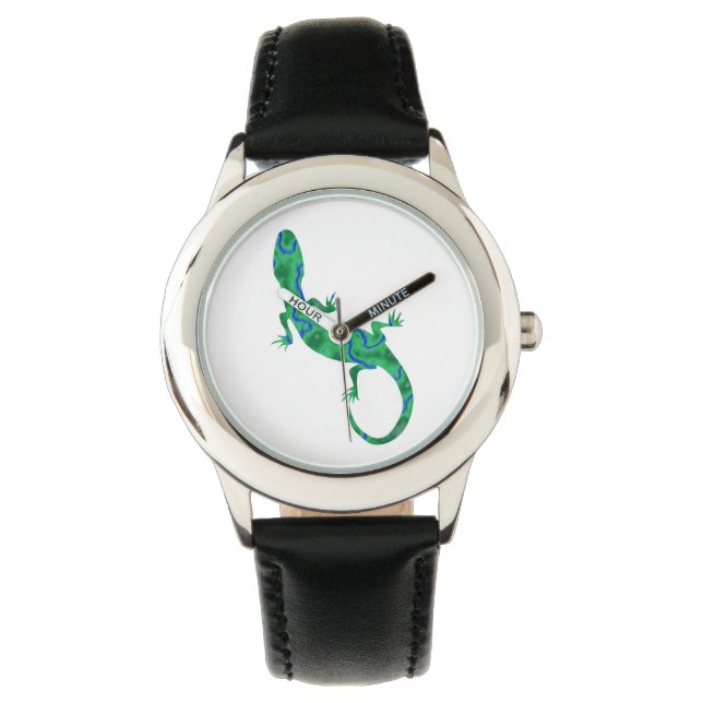 Green Gecko Watch (Front)