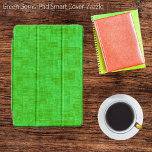 Green Gems iPad Air Cover<br><div class="desc">Digitalised imagery,  designed this,  abstract,  graphics,  with a textured pattern-in a vivid,  shade of Bright-green,  similar to,  Kelly Green.</div>