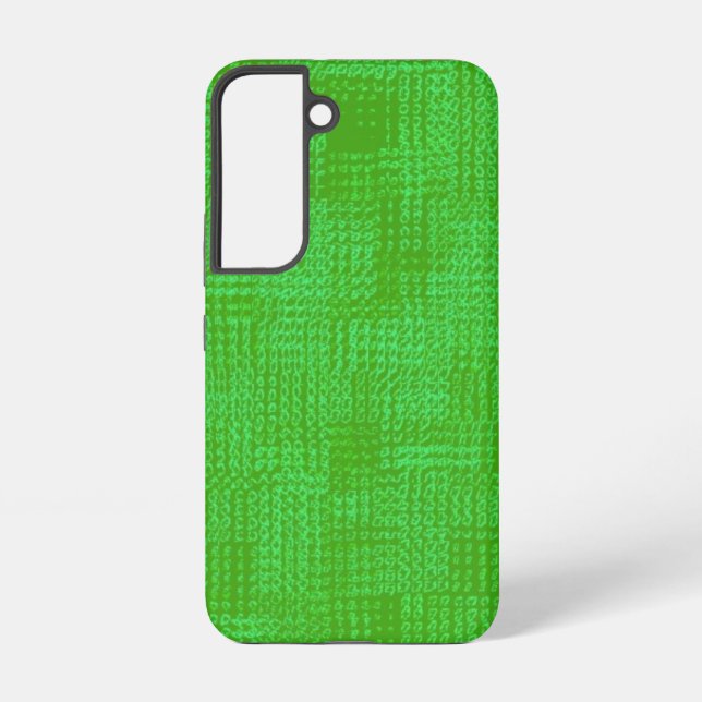 Green Gems Samsung Galaxy S22 Case (Back)