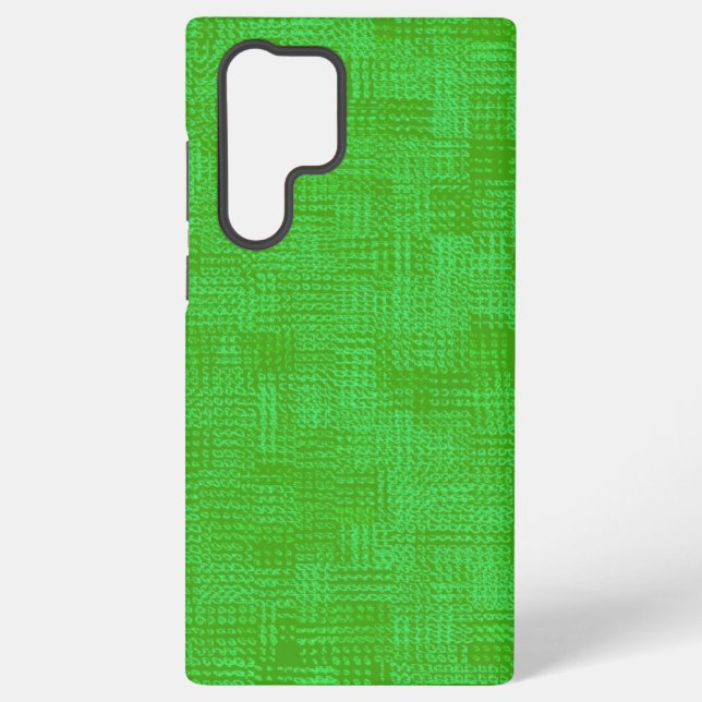 Green Gems Samsung Galaxy S22 Ultra Case (Back)