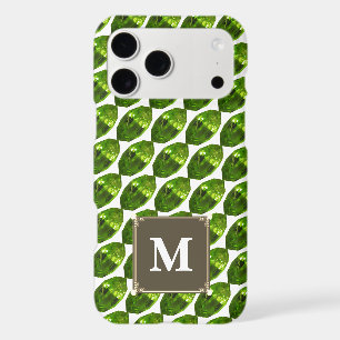 Green Gemstone iPhone case Marquise faceted