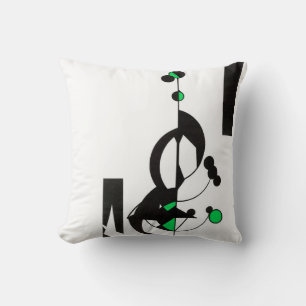 Green Geo Pillow