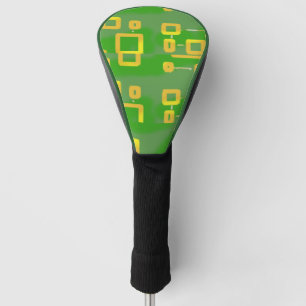 Green Geometric Otterbox Case Golf Head Cover