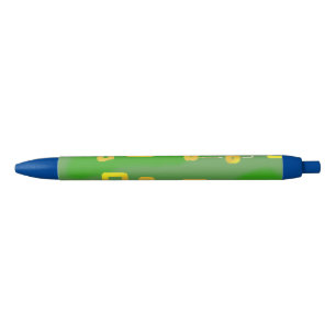 Green Geometric Songwriting Pen