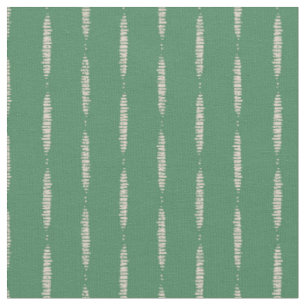 Green geometric stripes bohemian rustic vintage fabric