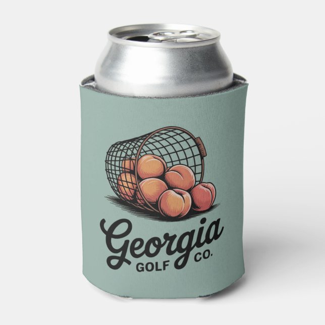 Green Georgia Golf Co Range Bucket  Can Cooler (Can Front)