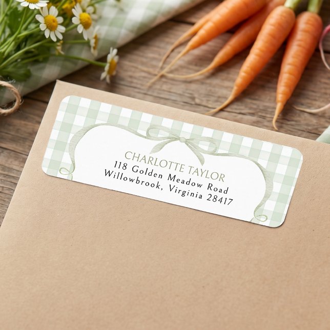Green Gingham Baby Shower (Creator Uploaded)