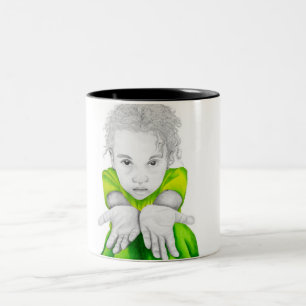 Green Girl 2 Mug