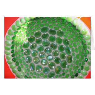 Green Glass Mosiac