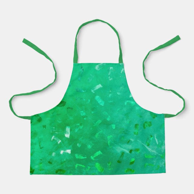 Green Glitter Apron (Front)