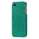 Green Glitter iPhone Case (Back Left)