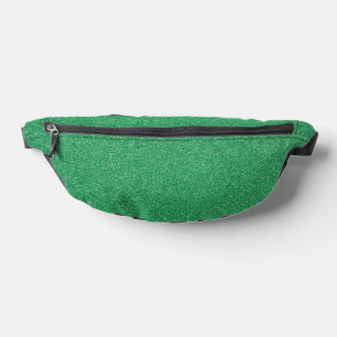 Green Glitter, Sparkle, Glitter Background Bum Bags