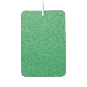 Green Glitter, Sparkle, Glitter Background Car Air Freshener