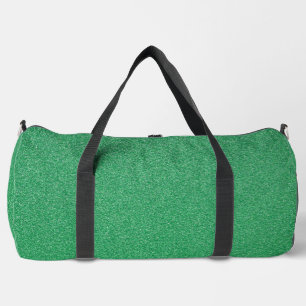 Green Glitter, Sparkle, Glitter Background Duffle Bag
