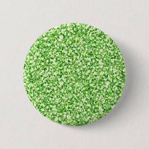Green Glitters Button