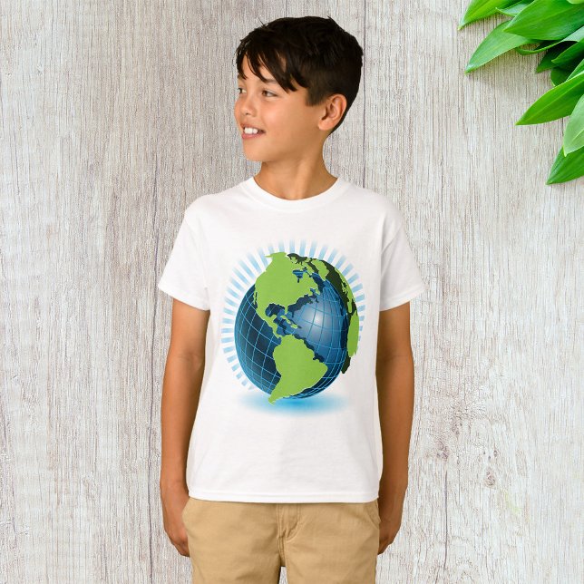 Green Globe T-Shirt (Creator Uploaded)