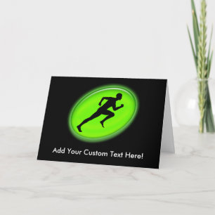 Green Glow Fitness and Personal Training Logo Card