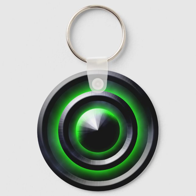 Green Glow Key Ring (Front)