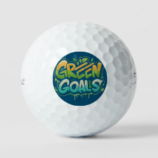 Green Goals  Golf Balls