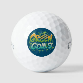 Green Goals  Golf Balls