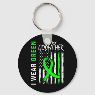 Green Godfather Kidney Disease Cerebral Palsy Awar Key Ring