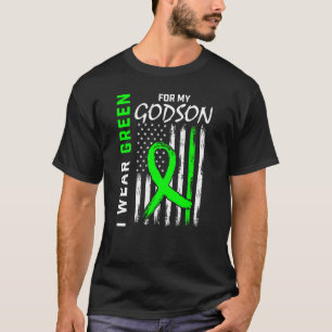 Green Godson Kidney Disease Cerebral Palsy Awarene T-Shirt