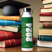 Green Gold Class of 2024 Personalised Graduation
