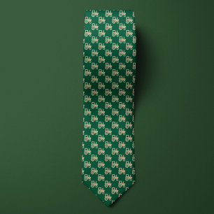 Green & Gold Farmers Tractor Tie