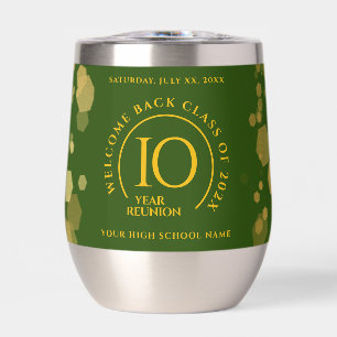 Green & Gold School College Class Reunion