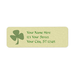 Green & Gold Shamrock