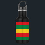 Green, Gold (Yellow) and Red Colours Flag 532 Ml Water Bottle<br><div class="desc">Green,  Gold (Yellow) & Red Flag Colours. 

Vintage Old School Alternative Hip Hop T Shirts Apparel,  Hats,  Stickers,  Smart Phone Cases and more.</div>