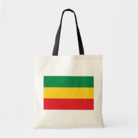 Green, Gold (Yellow) and Red Colours Flag