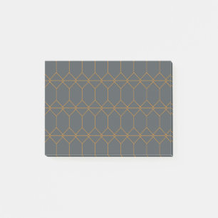 Green, golden, simple, retro, elegant illustration post-it notes