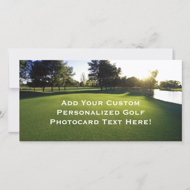 Green Golf Course at Dawn (Front)