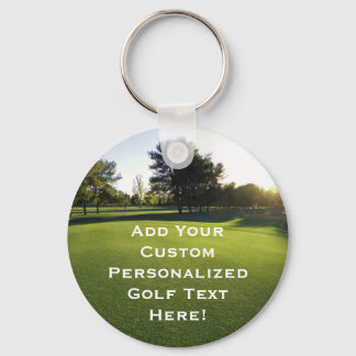 Green Golf Course at Dawn Key Ring