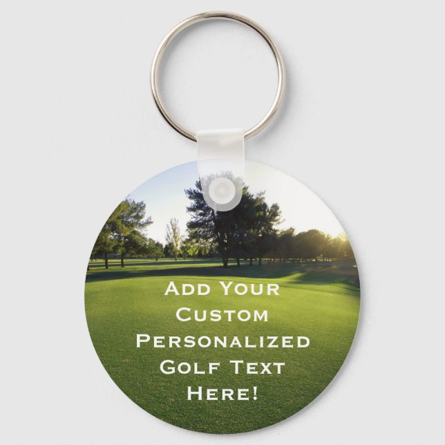 Green Golf Course at Dawn Key Ring (Front)