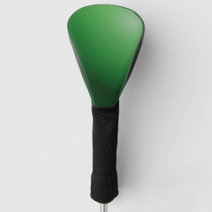 Green golf head cover