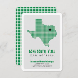 Green Gone South, Y'All Moving Announcement
