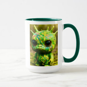 Green Goo Monster – Creepy Cute Print Mug